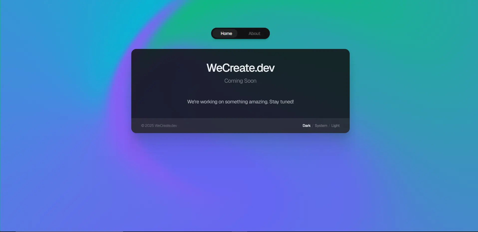 WeCreate.dev